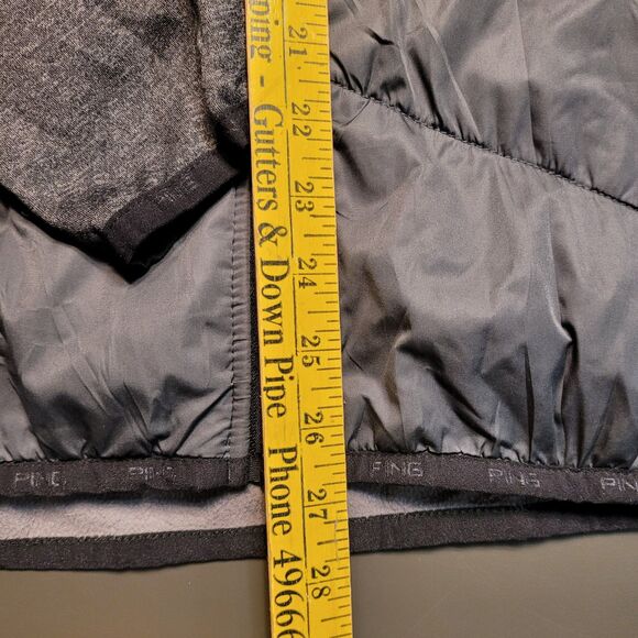 Ping Sensor Warm Full Zip Stretch Puffer Alabama Roll Tide Jacket Gray XL EUC - Picture 9 of 9